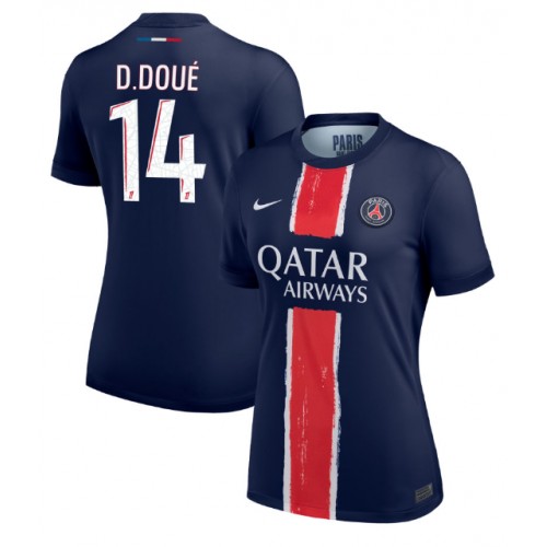 Ženski Nogometni dresi Paris Saint-Germain Desire Doue #14 Domači 2024-25 Kratek Rokav